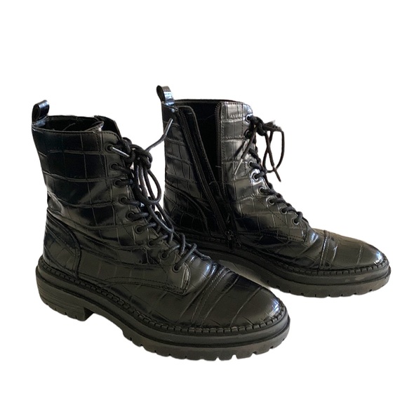 14th & Union Shoes - Combat Boots SIZE 6 1/2